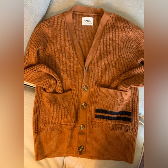 Black Label Sweaters - Black Label Women's Cardigan - Rust